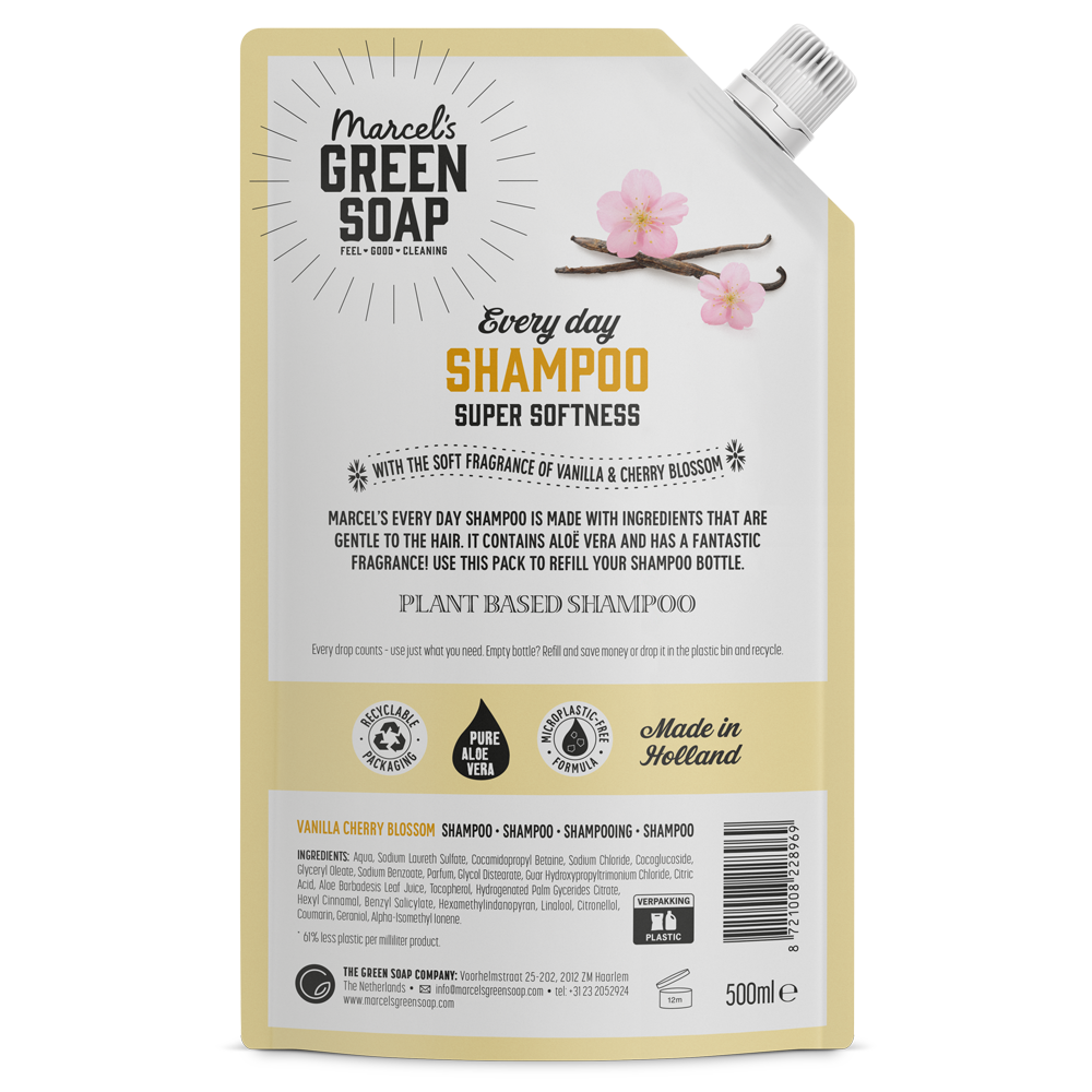 Every Day Shampoo Nachfüllung Vanille & Kirschblüte