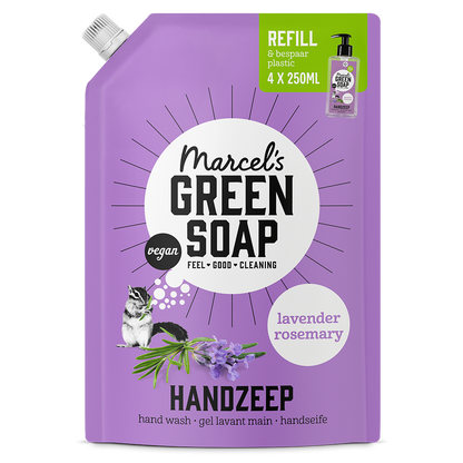 Handzeep Navulling Lavendel & Rozemarijn 1L