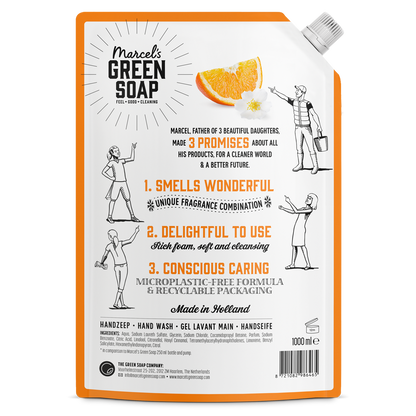 Hand Soap Refill Orange & Jasmine 1L