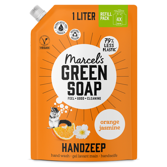 Handseife Nachfüllung Orange & Jasmin 1L
