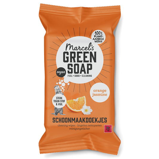 Schoonmaakdoekjes Sinaasappel & Jasmijn