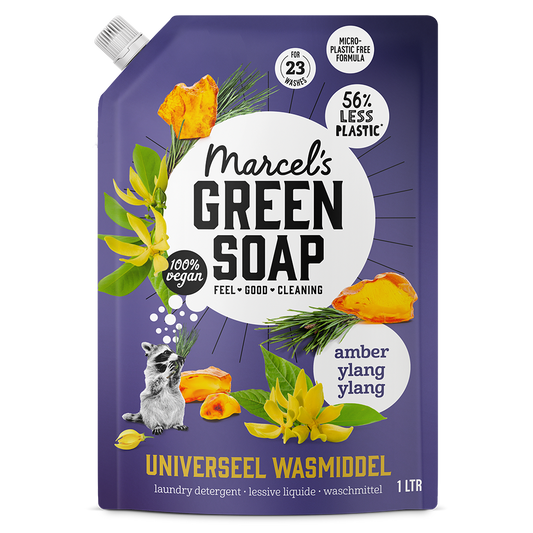 Premium Waschmittel Nachfüllung Amber & Ylang Ylang