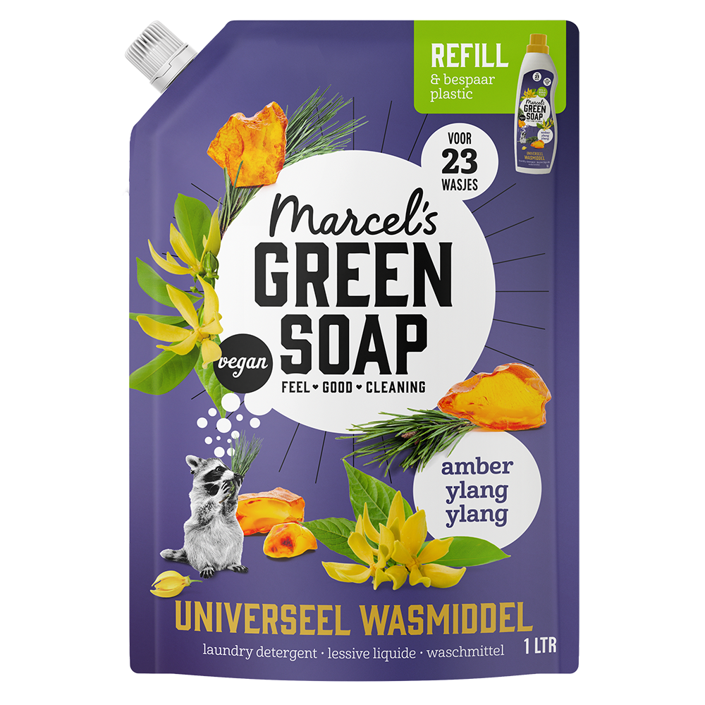 Washing Liquid Refill Amber & Ylang Ylang