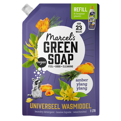 Washing Liquid Refill Amber & Ylang Ylang
