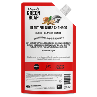 Shampoo Extra Glanz Nachfüllpackung Argan & Oudh