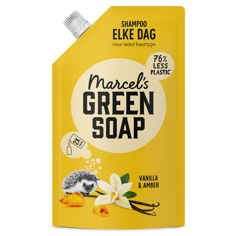 Shampoo Elke Dag Navulling Vanille & Amber