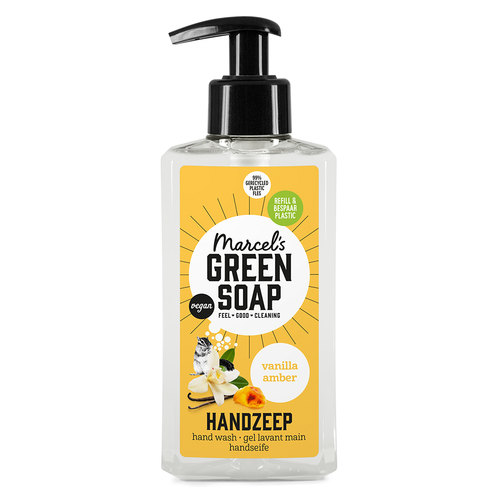 Handzeep Vanille & Amber 250 ml