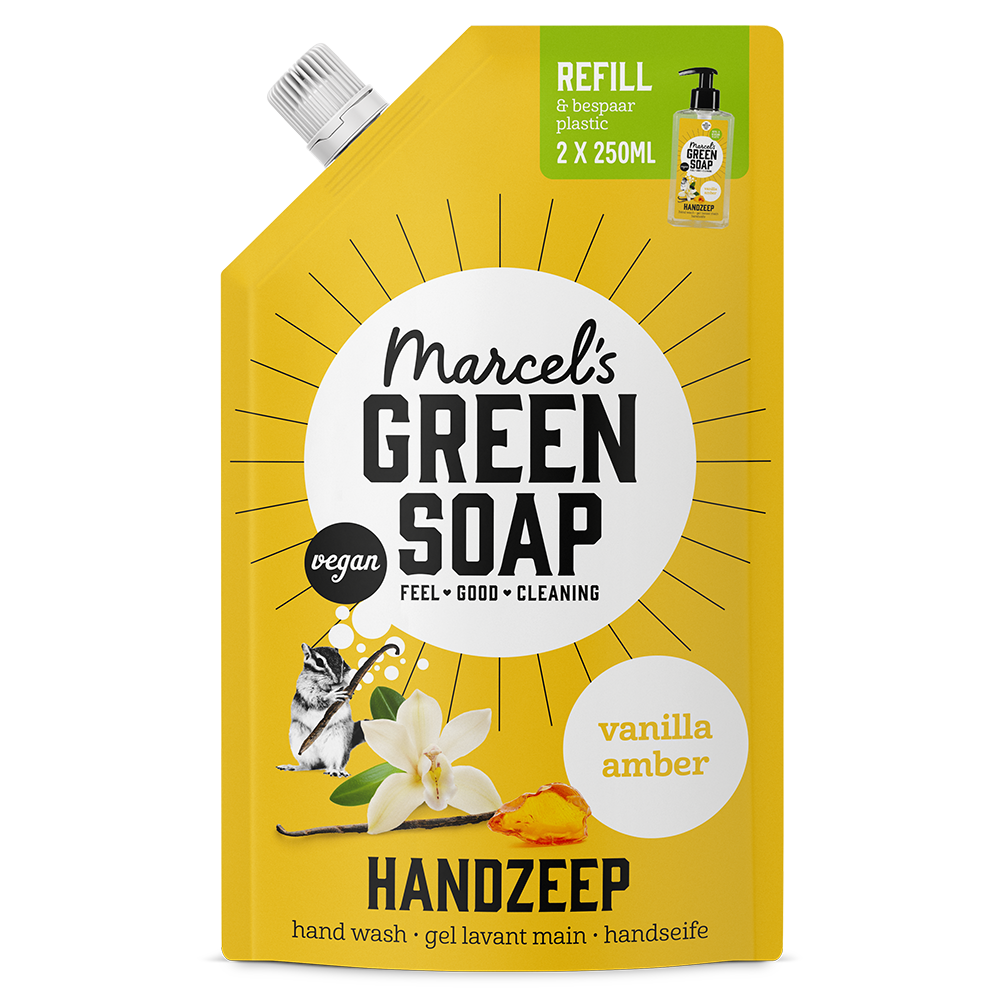Hand Soap Refill Vanilla & Amber 
