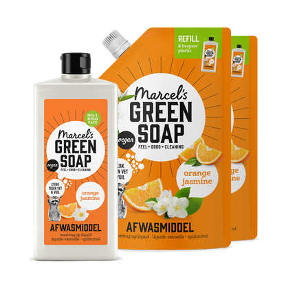 Hand Dishwash Refill Bundle Orange & Jasmine