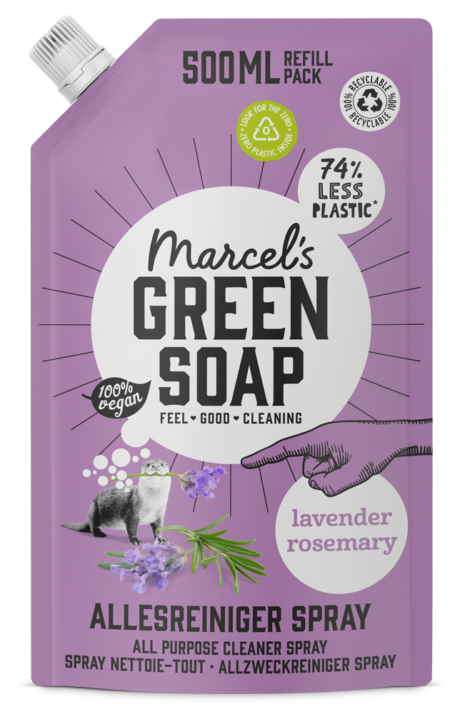 All-purpose cleaner spray Refill Lavender & Rosemary – Marcel's Green Soap