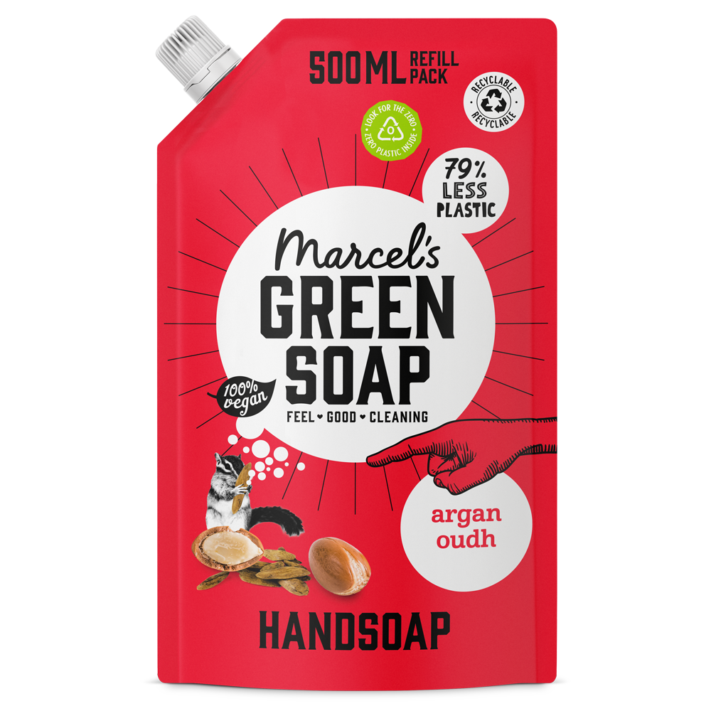 Handzeep Refill Argan & Oudh