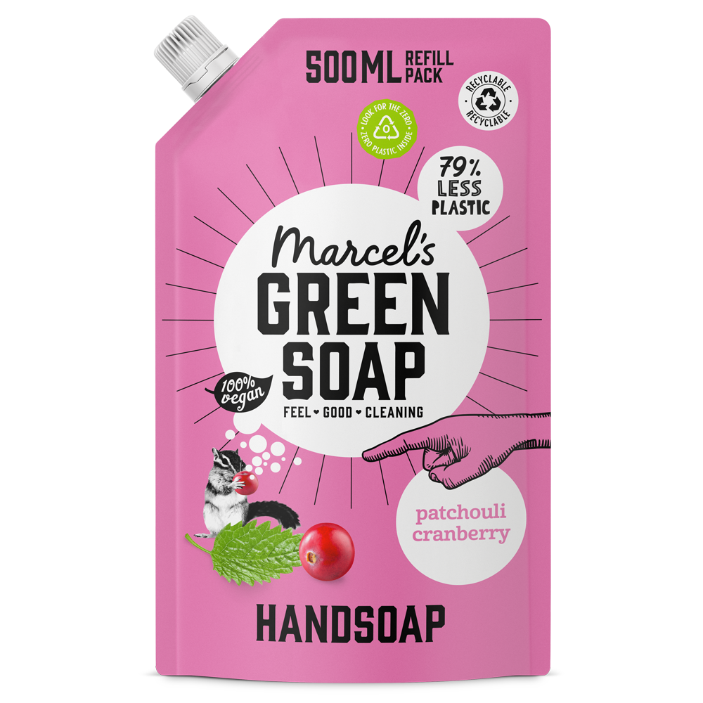 Recharge Gel Lavant Mains Patchouli & Canneberge