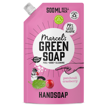 Recharge Gel Lavant Mains Patchouli & Canneberge