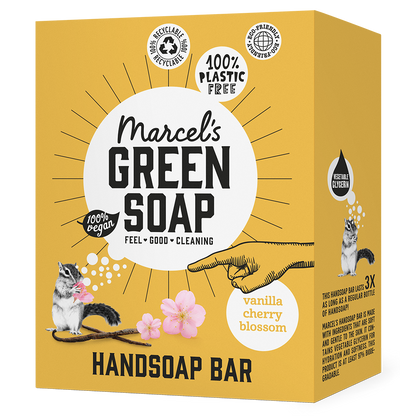 Hand Soap Bar Vanilla & Cherry Blossom