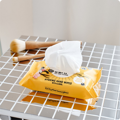 Hygiënische Hand Doekjes Vanille & Kersenbloesem