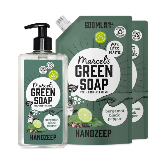 Hand Soap Refill Bundle Bergamot & Black Pepper