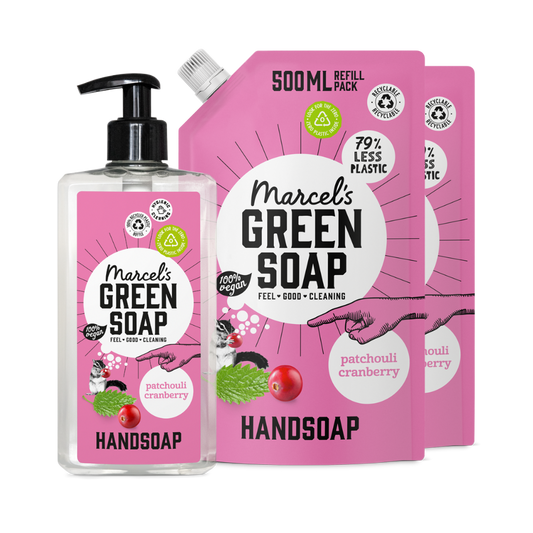 Hand Soap Refill Bundle Patchouli & Cranberry
