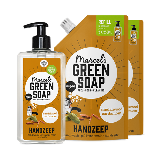 Hand Soap Refill Bundle Sandalwood & Cardamom