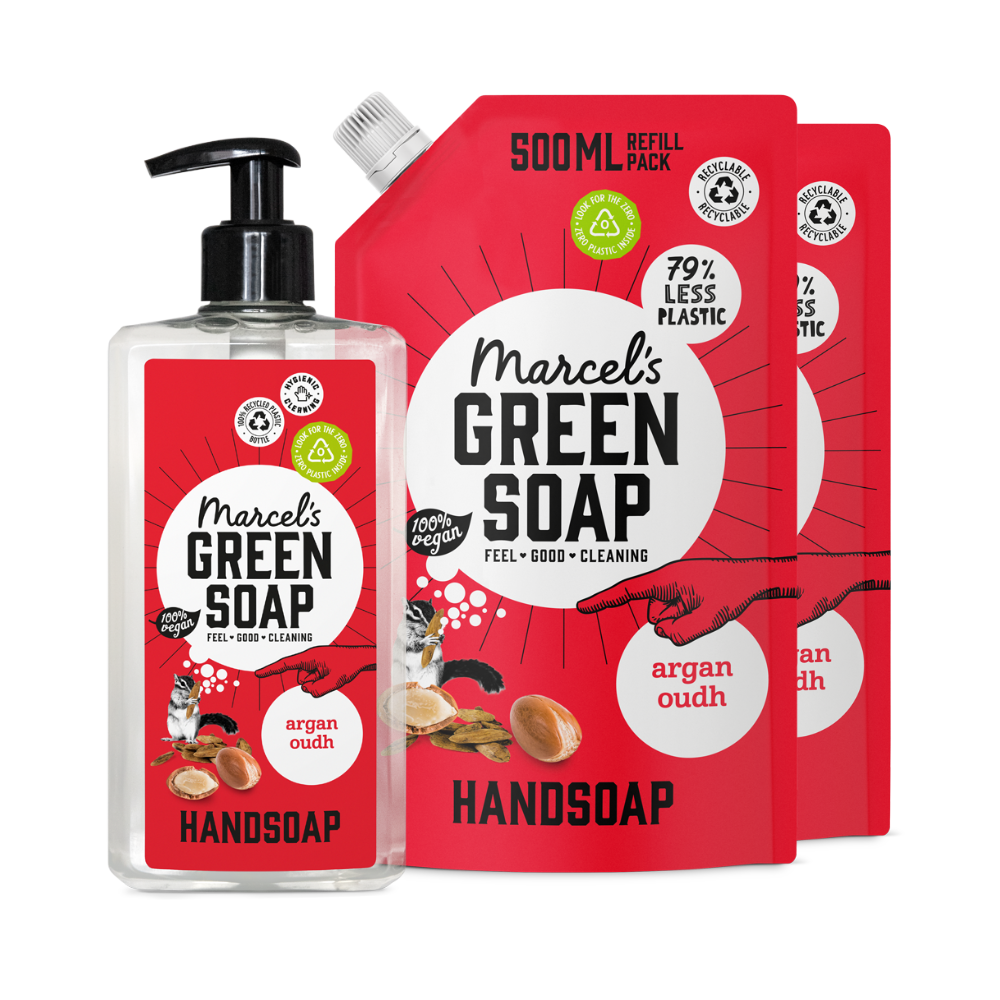 Hand Soap Refill Bundle Argan & Oudh