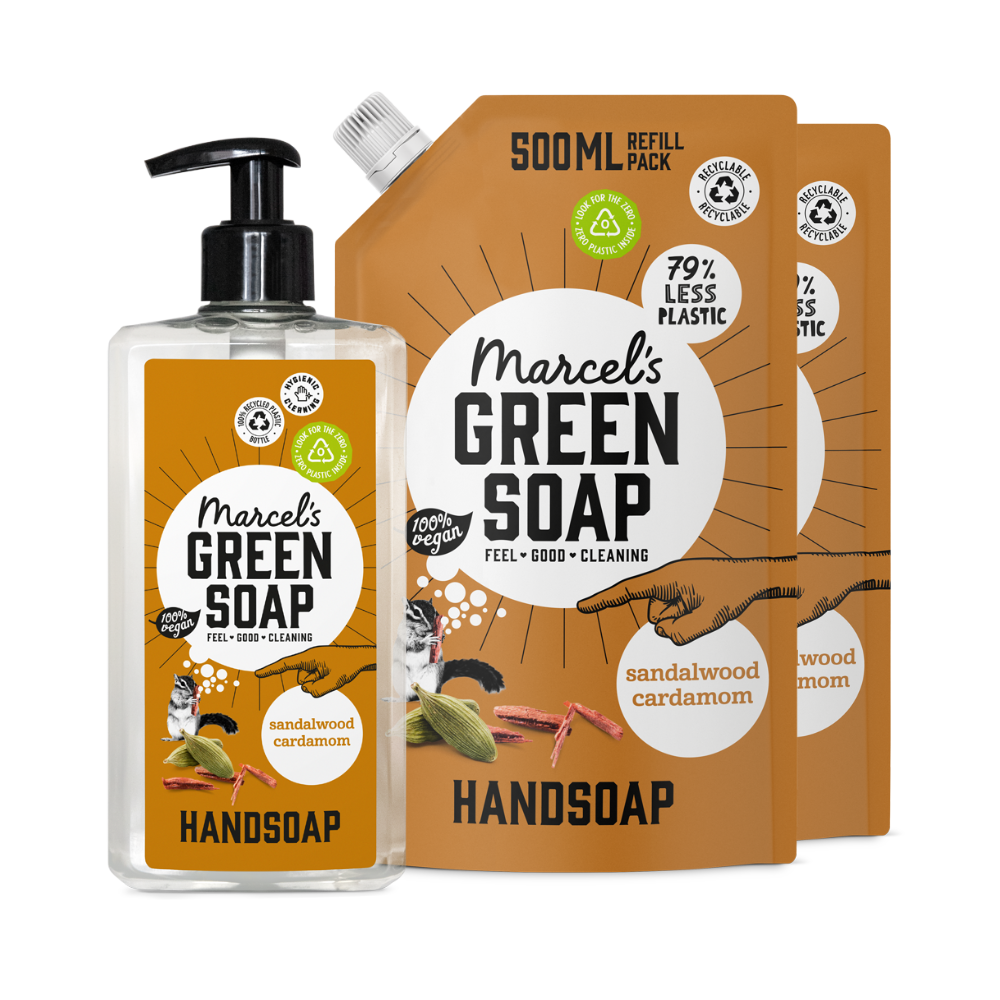 Hand Soap Refill Bundle Sandalwood & Cardamom