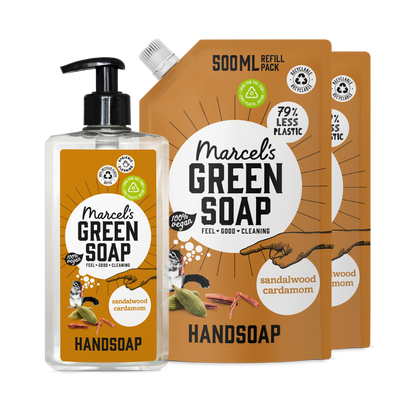 Hand Soap Refill Bundle Sandalwood & Cardamom