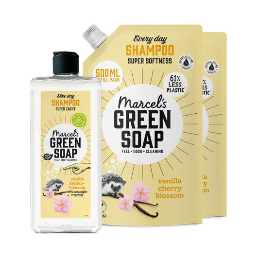 Shampoo Refill Bundle Vanilla & Cherry Blossom