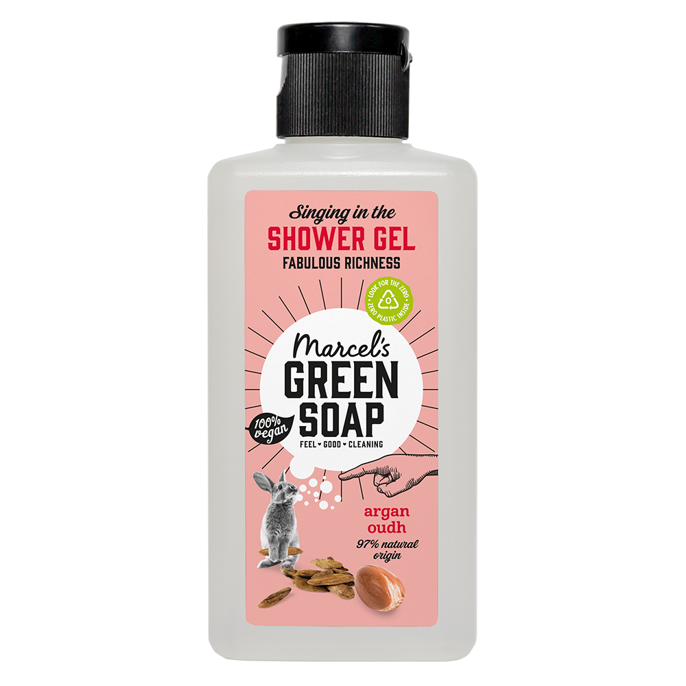 Shower Gel Argan & Oudh Mini – Marcel's Green Soap