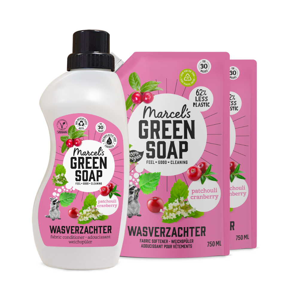 Fabric Softener Refill Bundle Patchouli & Cranberry