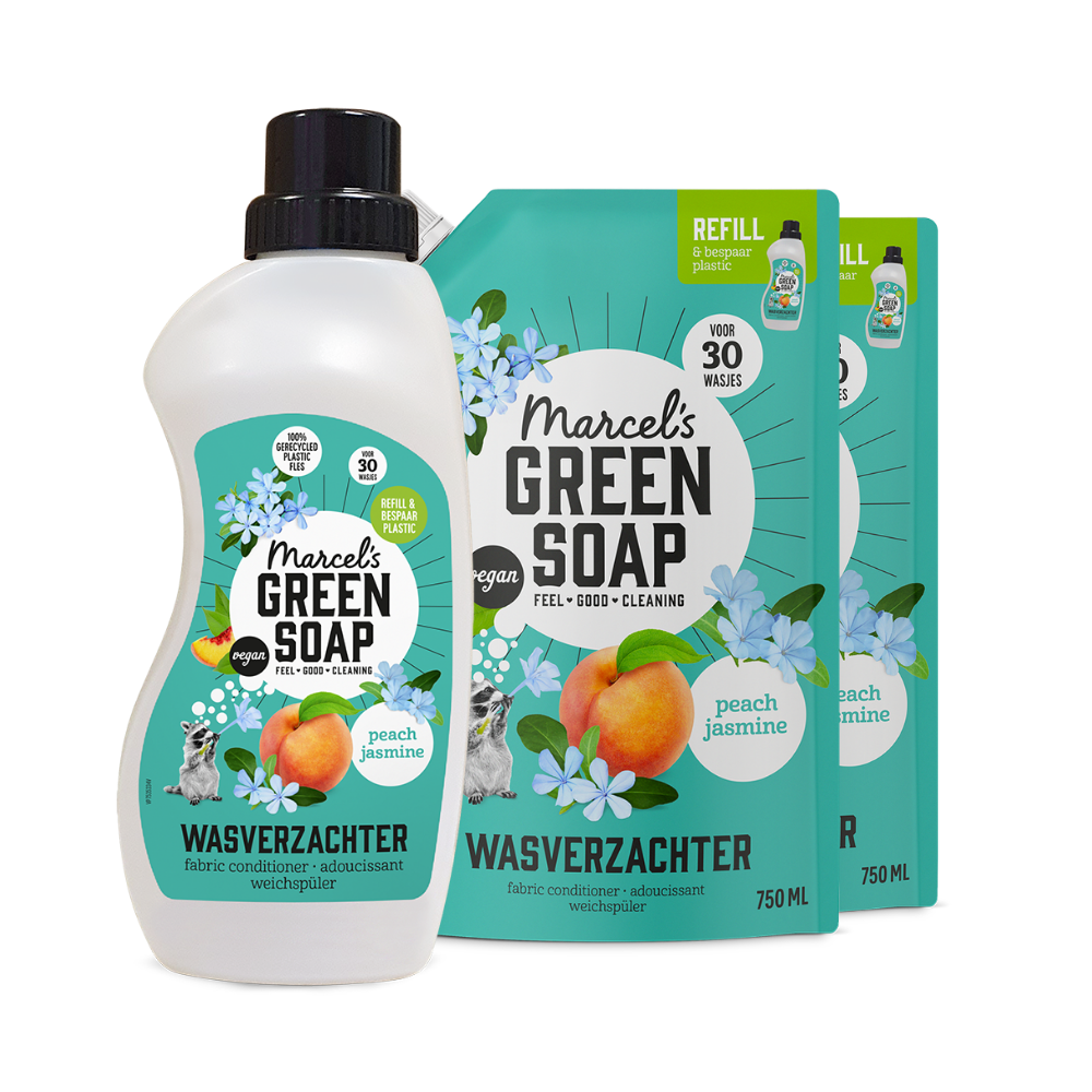 Fabric Softener Refill Bundle Peach & Jasmine