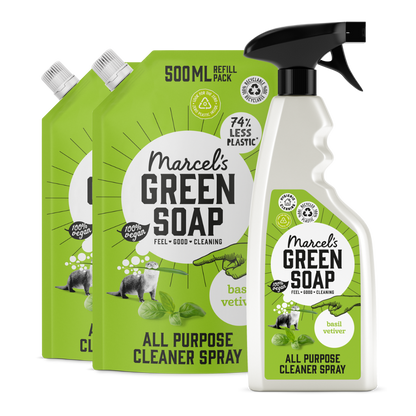 All-Purpose Spray Refill Bundle Basil & Vetiver