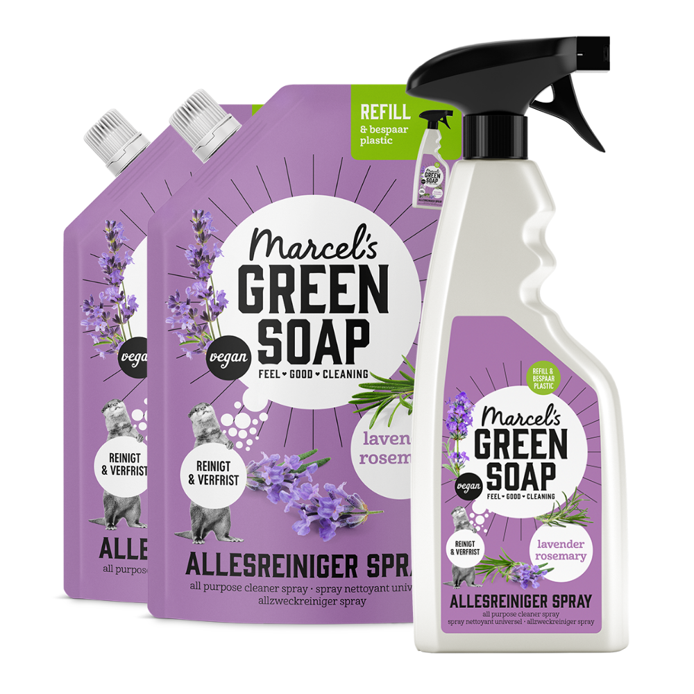 Allzweckreiniger Spray Nachfüllung Bündel Lavendel & Rosmarin