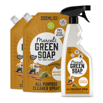 All-Purpose Spray Refill Bundle Sandalwood & Cardamom