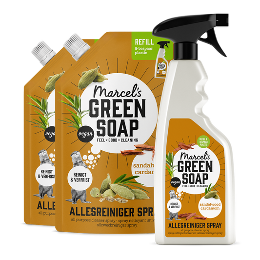 All Purpose Cleaner Spray Refill Bundle Sandalwood & Cardamom