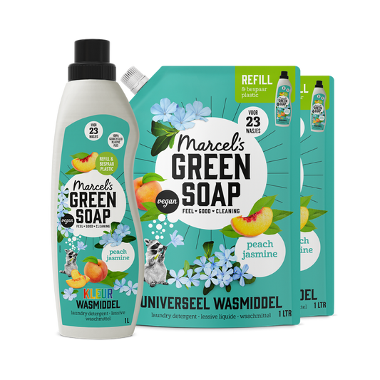 Colour Washing Liquid Refill Bundle Peach & Jasmin